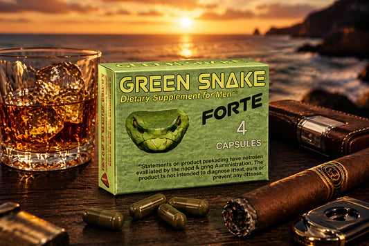 GREEN SNAKE FORTE – Hochintensiver Kräuter-Boost